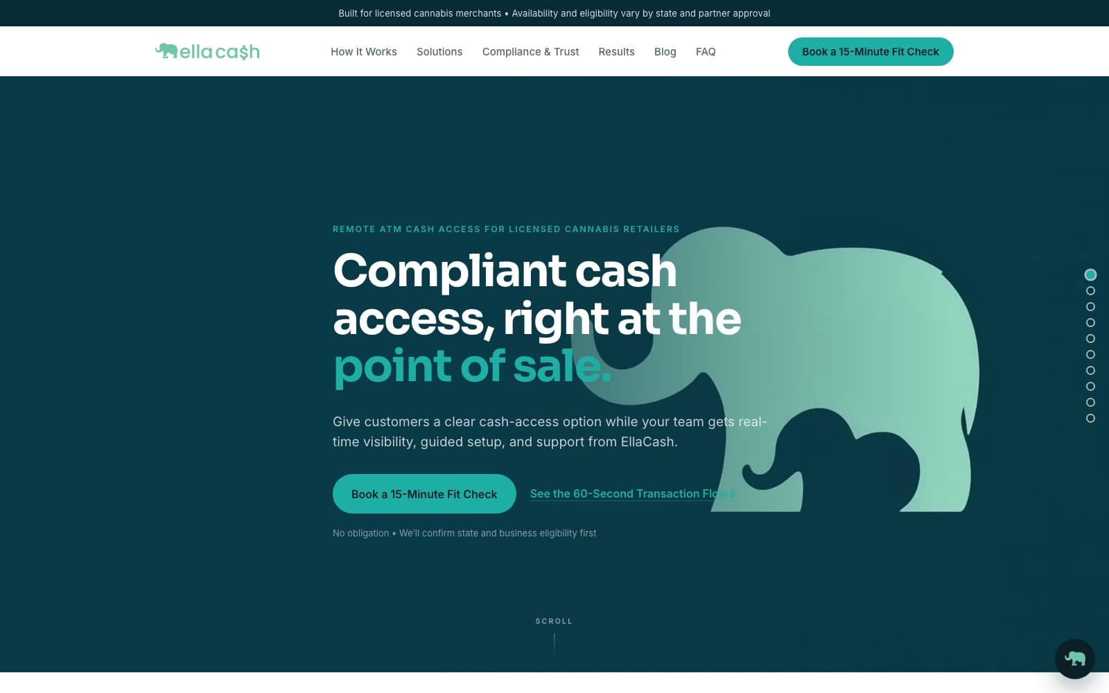 EllaCash ATM — Cash access / fintech