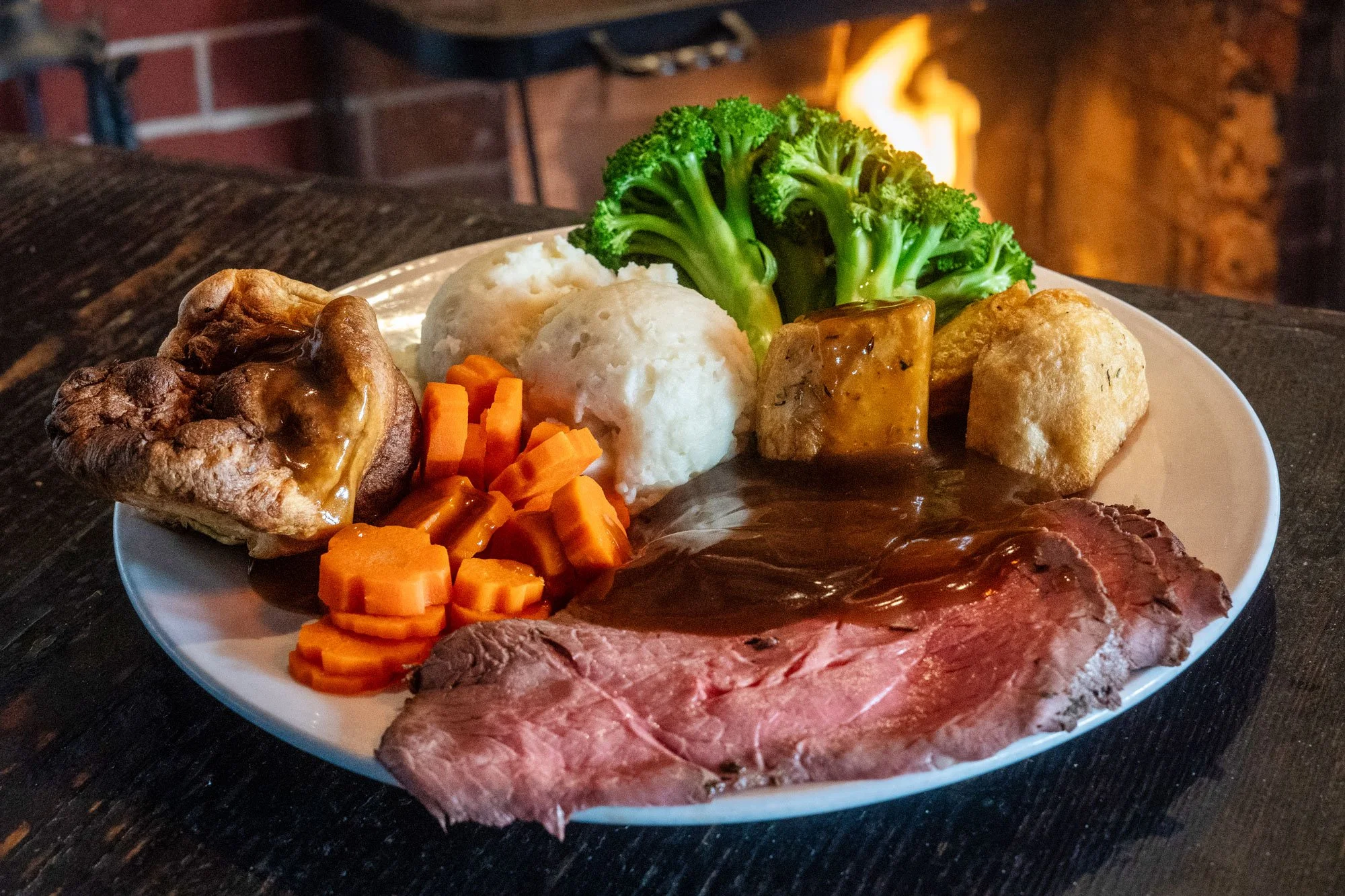 Traditional Sunday roast