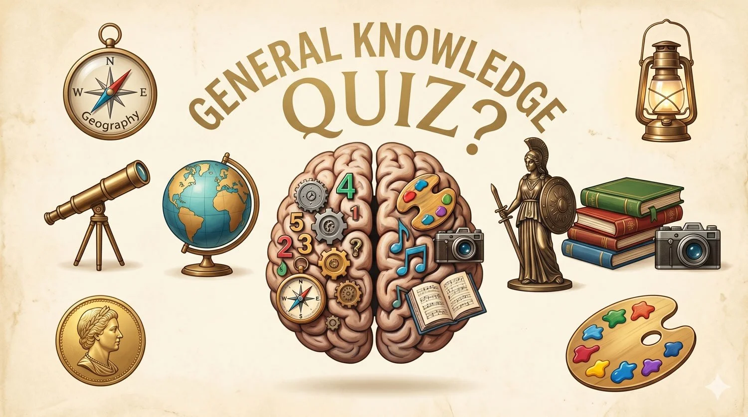 General Knowledge quiz night poster